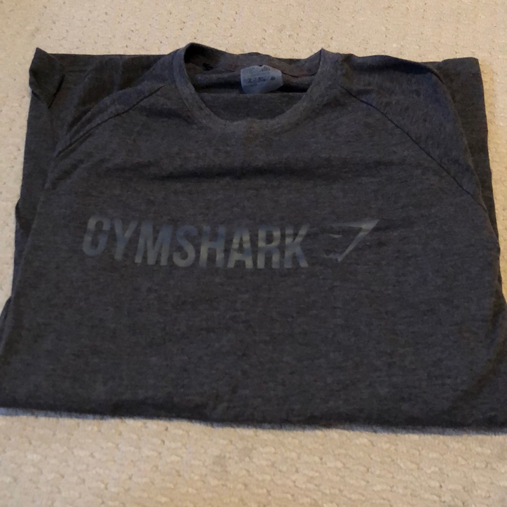 long sleeve gym shark shirt